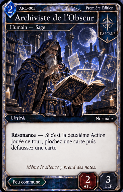 Archiviste de l’Obscur
