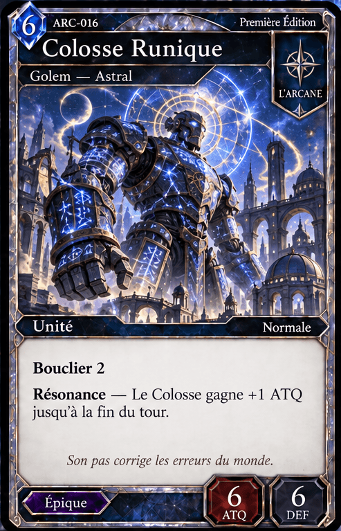 Colosse Runique