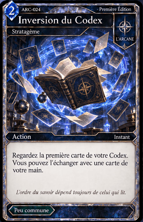 Inversion du Codex