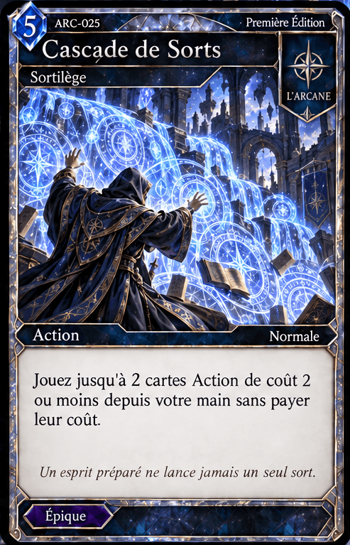 Cascade de Sorts