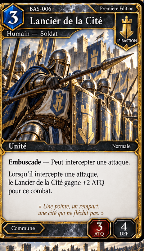 Lancier de la Cité
