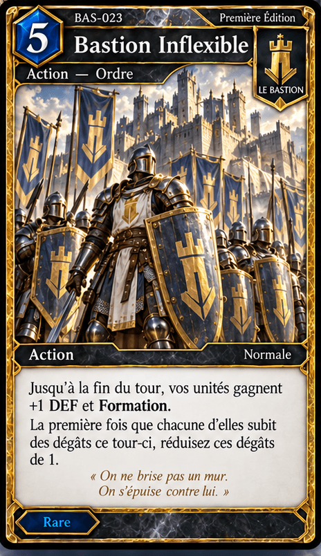 Bastion Inflexible