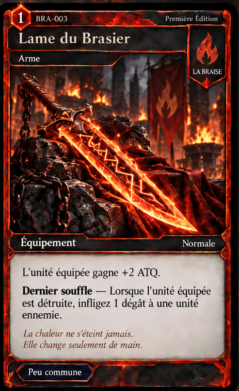 Lame du Brasier
