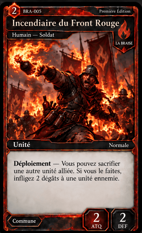 Incendiaire du Front Rouge
