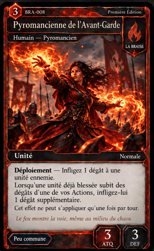 Pyromancienne de l’Avant-Garde