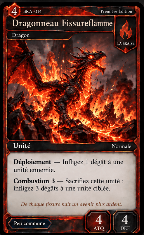 Dragonneau Fissureflamme