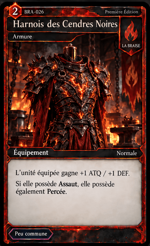 Harnois des Cendres Noires