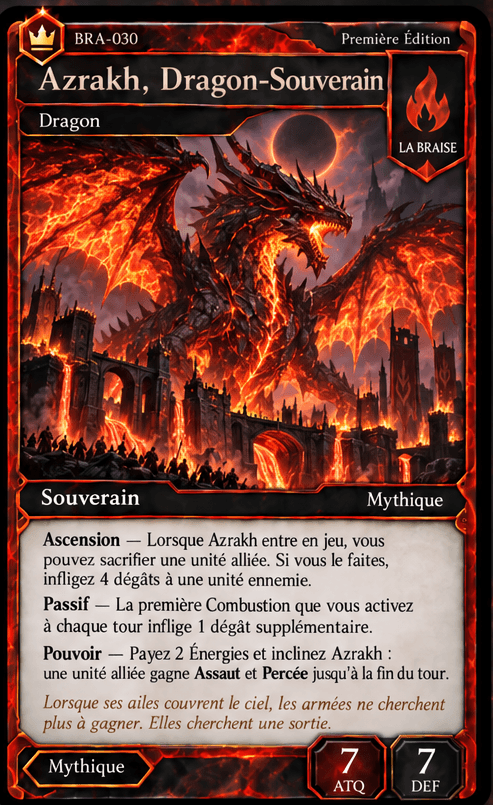 Azrakh, Dragon-Souverain