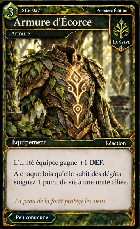 Armure d’Écorce