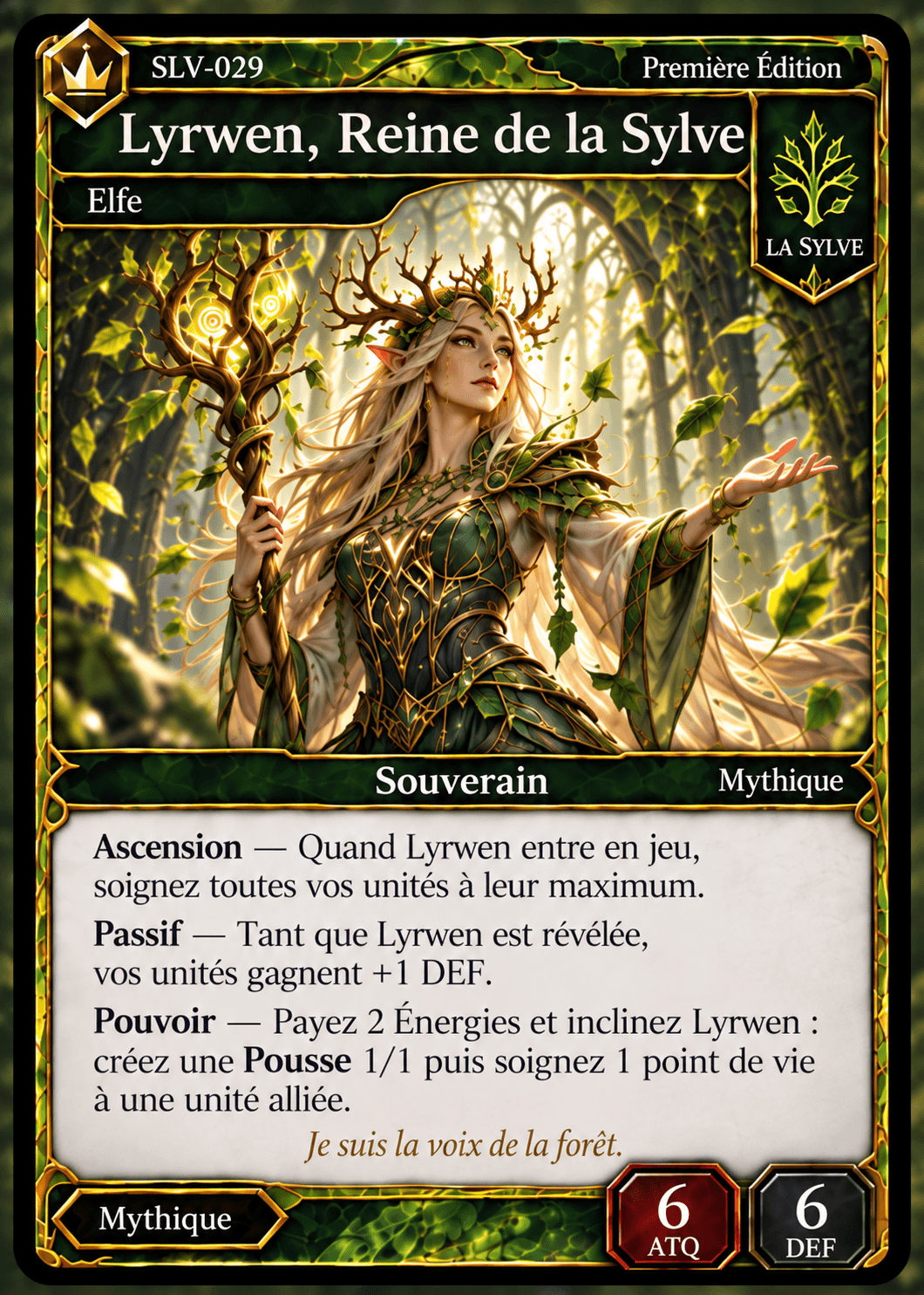 Lyrwen, Reine de la Sylve