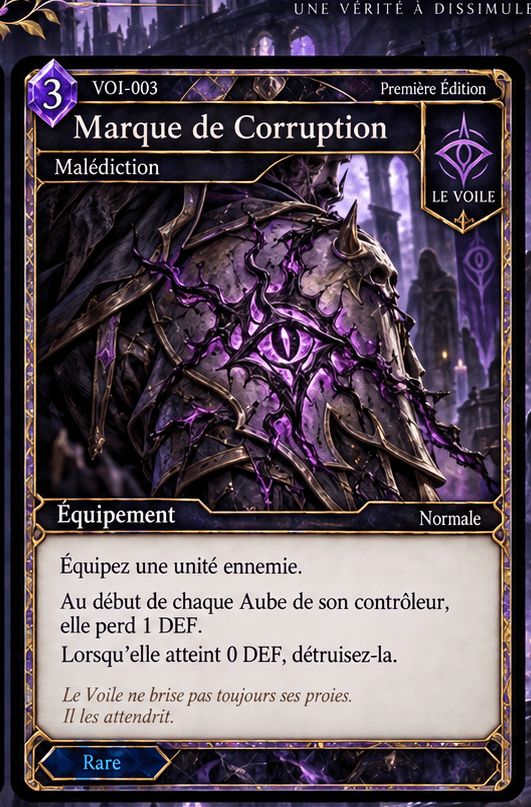 Marque de Corruption