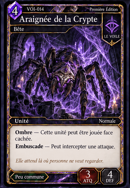 Araignée de la Crypte