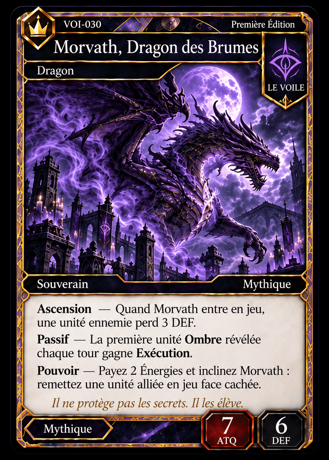 Morvath, Dragon des Brumes